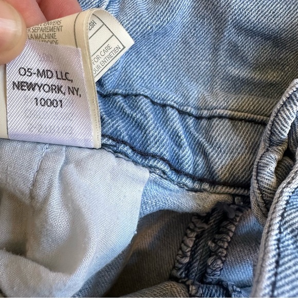 🌟3/$20🌟 7 For All Mankind Girls Denim Ruffle Skirt Overalls Size 24 M - Picture 8 of 8